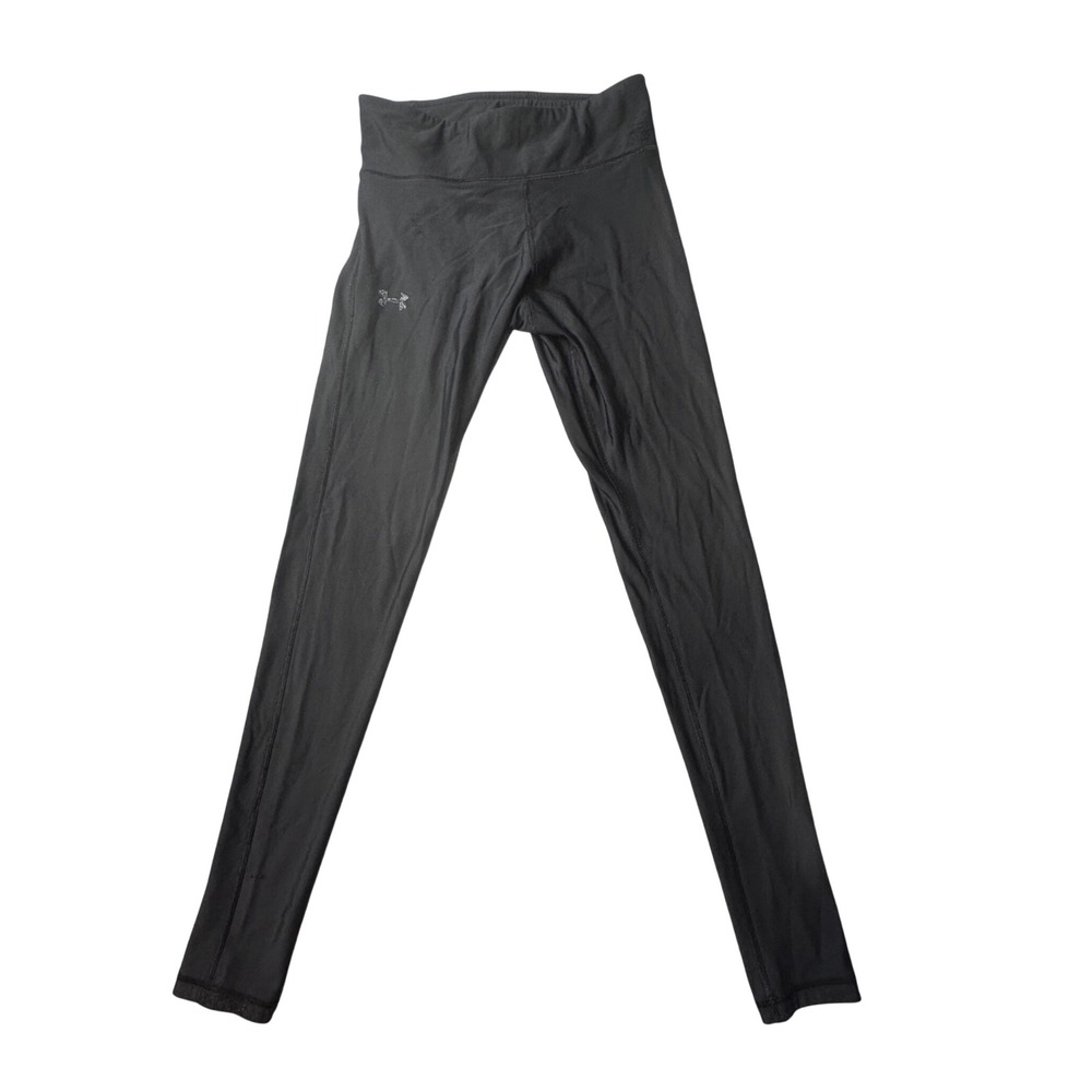 Under Armour Leggings Womens S Black HeatGear Athletic Compression Yoga 38870